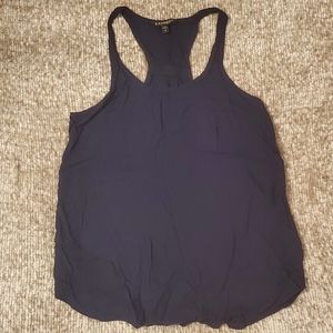 Express Racerback Navy Tank Top